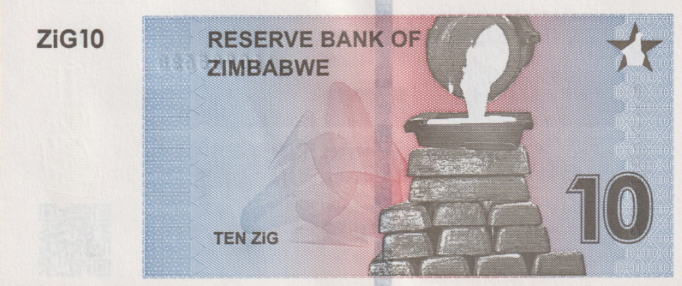 PN110 Zimbabwe - 10 ZIG (2024)